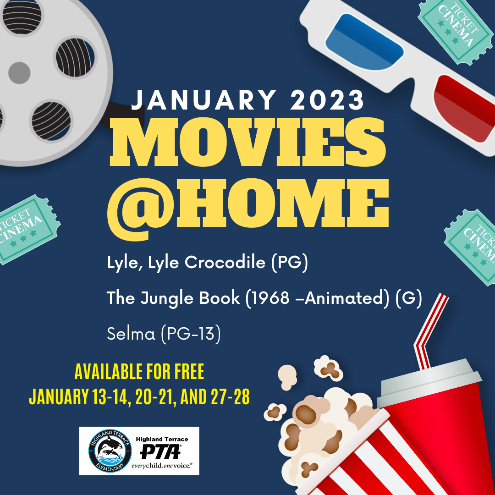 January Movies @ Home