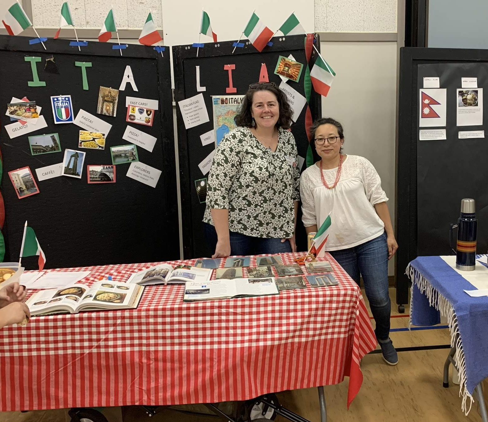Festival of cultures booth - Italy