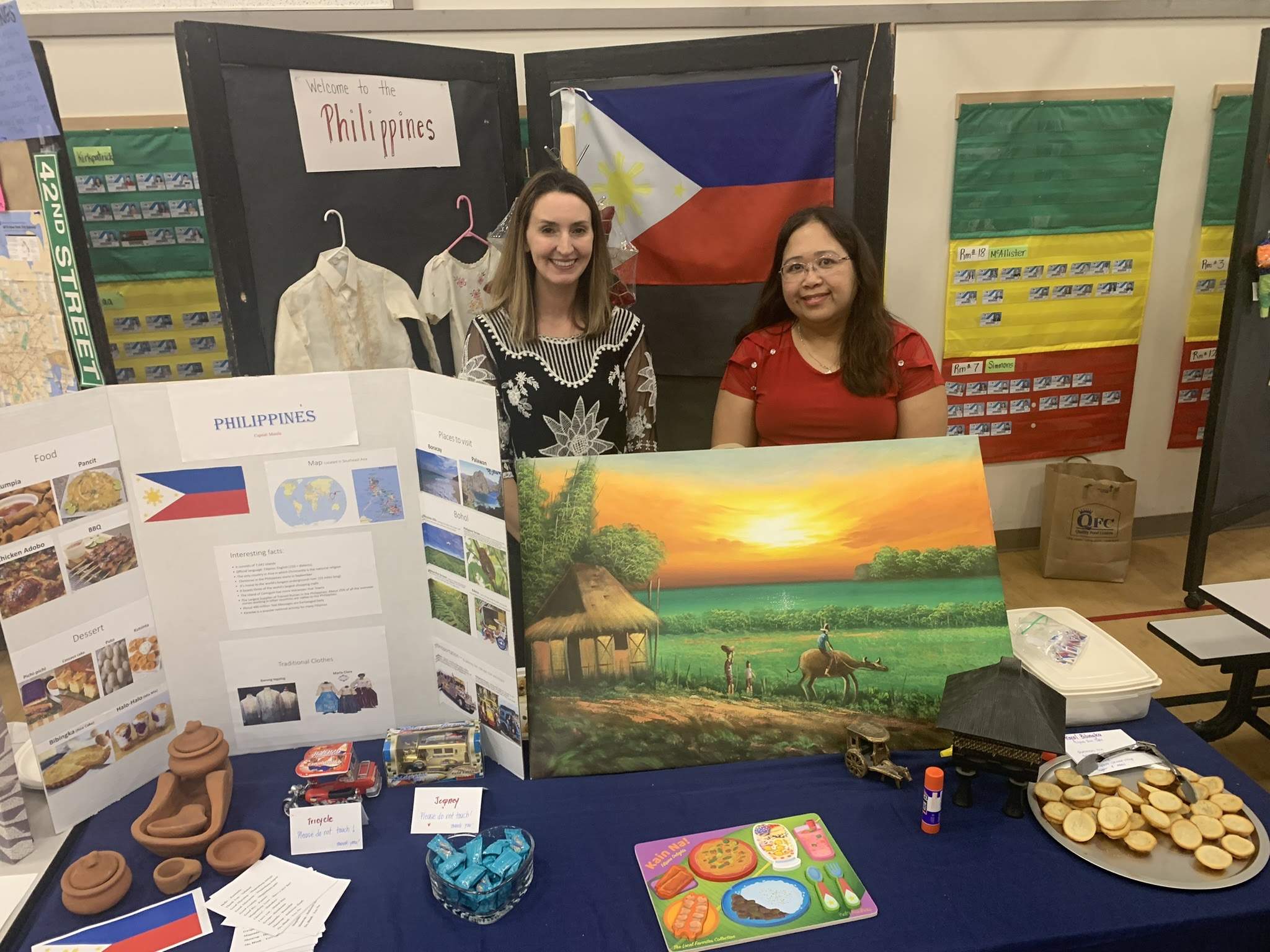 Festival of Cultures booth displays